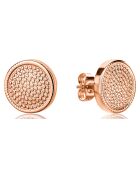 Montre & Boucles d'oreilles Patricia en Acier & Diamant rose doré