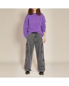 Pantalon Cargo Large Carter noir