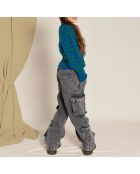 Pantalon Cargo Large Carter noir