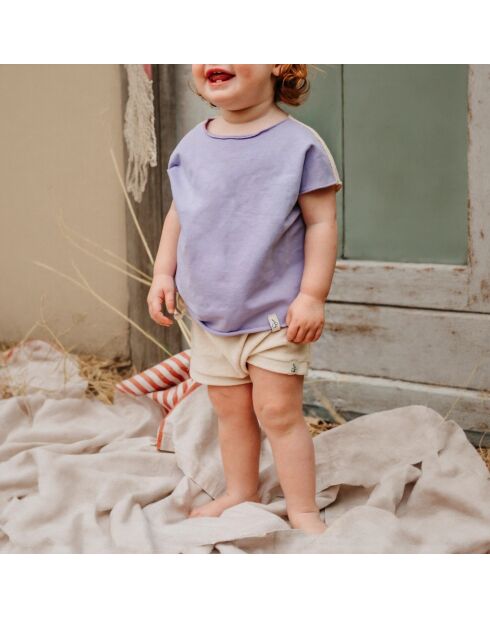 T-Shirt Millie Coton Bio lavande