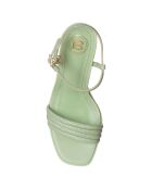 Sandales Anna menthe - Talon 10 cm