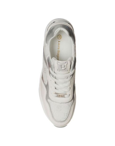 Baskets Mia blanc/gris