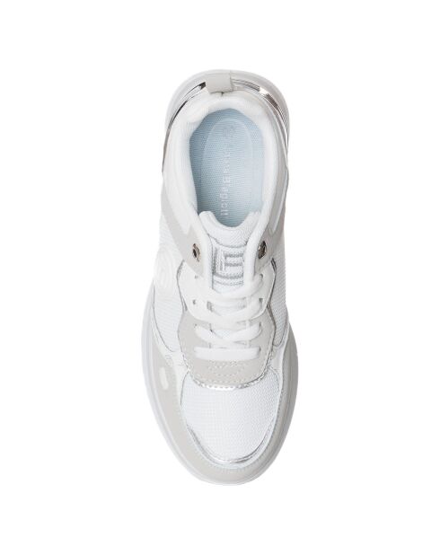 Baskets Rose gris clair/blanc