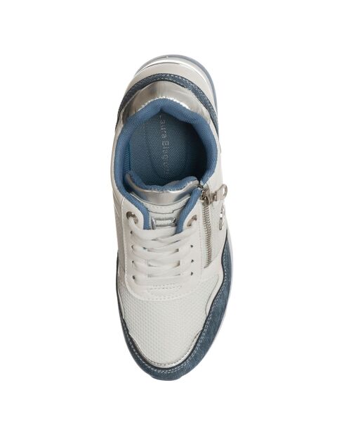 Baskets Lucie bleu/blanc