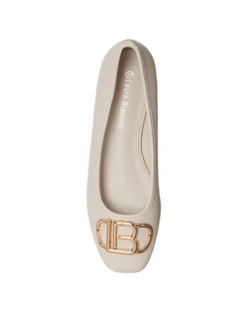 Ballerines Violette ivoire