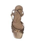 Sandales Léna bronze - Talon 9 cm