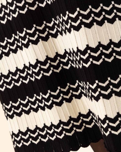 Robe Fresh blanc/noir
