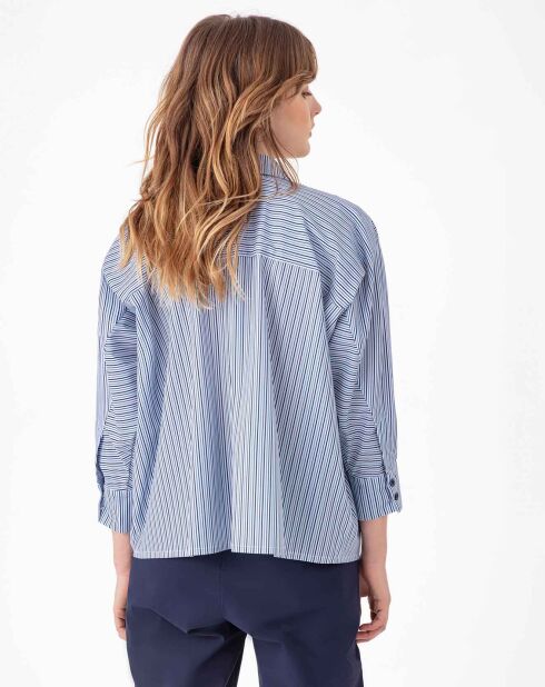 Blouse Nedak bleu