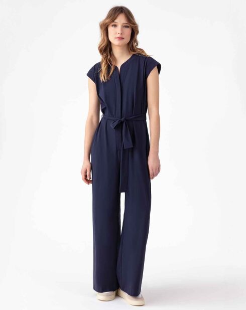Combipantalon + Ceinture Levia marine
