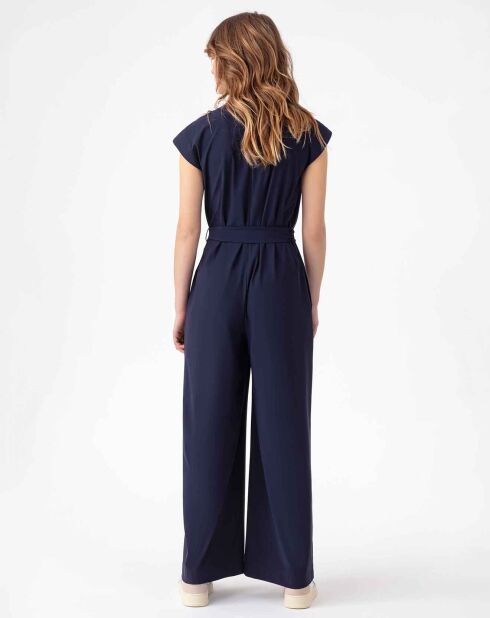 Combipantalon + Ceinture Levia marine