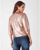 Veste Elsie beige/doré