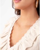 Pull Sara ivoire
