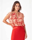 Top Isabella rouge