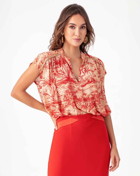 Top Isabella rouge