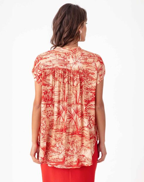 Top Isabella rouge