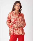 Chemise Vania rouge