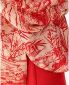 Chemise Vania rouge