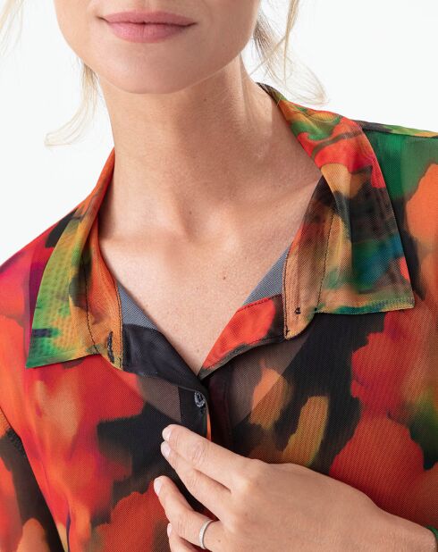 Chemise Anne multicolore
