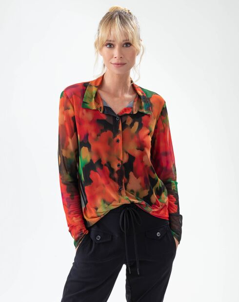 Chemise Anne multicolore