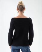 Pull en Laine mélangée Harmonie noir