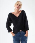 Pull en Laine mélangée Harmonie noir