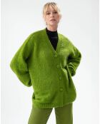 Gilet en Laine mélangée Victoria bambou