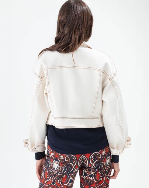 Blouson Penelope naturel/terracotta