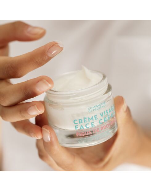 Antioxiderende lichte gezichtscrème met vijgen - 50 ml