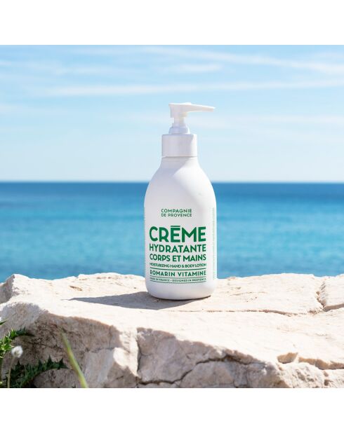 Vitamine hand- en lichaamscrème met rozemarijn - 300 ml