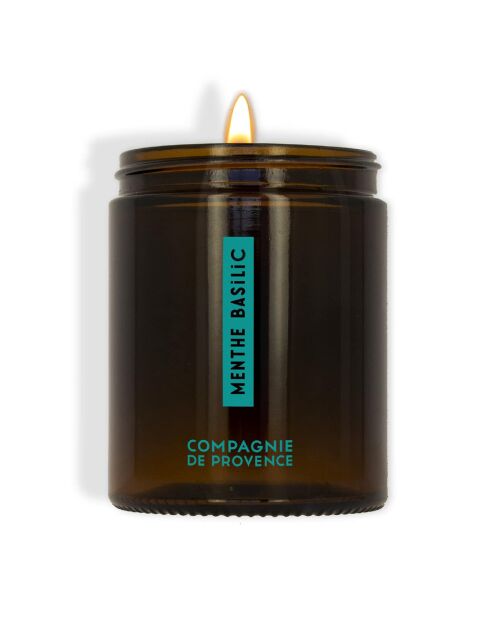 Bougie parfumée Menthe Basilic - 150g