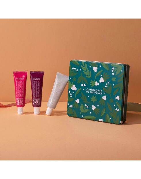 Trio Pretty Hands Feigenbaumwolle, extra reine rosa, 3 x 30 ml