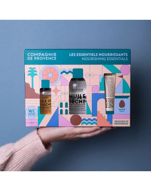 Kit Les Essentiels Karité nourrissants - 3 pièces