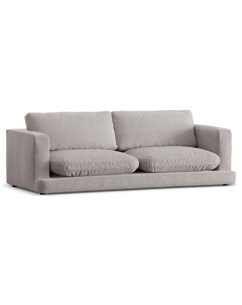 Canapé Daphne 3 Places Gris chaud - 210x105x86 cm