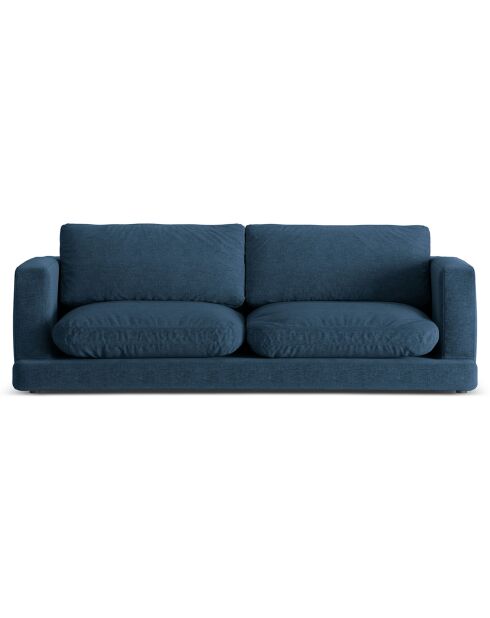 Canapé Daphne 3 Places Bleu Marine - 210x105x86 cm
