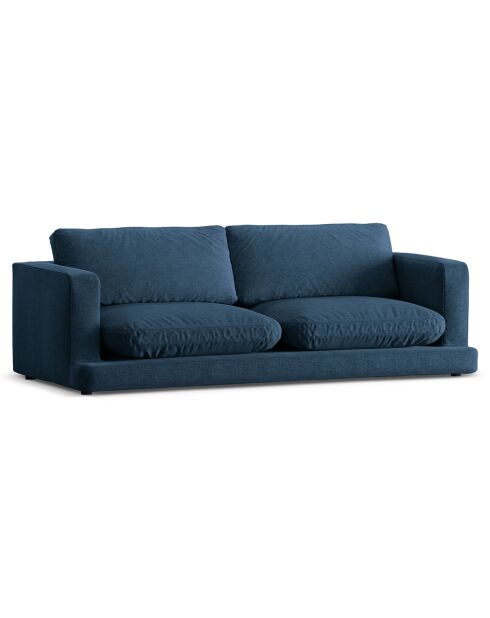 Canapé Daphne 3 Places Bleu Marine - 210x105x86 cm