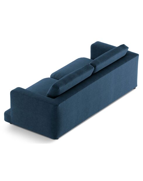 Canapé Daphne 3 Places Bleu Marine - 210x105x86 cm