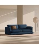 Canapé Daphne 3 Places Bleu Marine - 210x105x86 cm