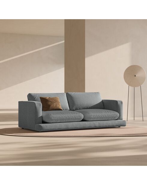 Canapé Daphne 3 Places Gris Foncé - 210x105x86 cm