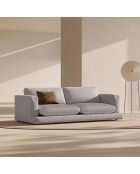 Canapé Daphne 4 Places Gris chaud - 240x105x86 cm