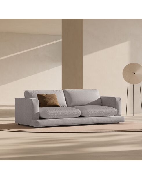 Canapé Daphne 4 Places Gris chaud - 240x105x86 cm