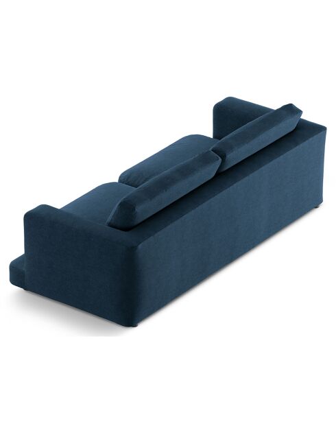 Canapé Daphne 4 Places Bleu Marine - 240x105x86 cm