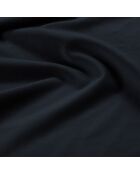 Canapé d'angle Gauche en Velours Daphne 4 Places Bleu Foncé - 270x170x86 cm