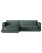 Canapé d'angle Gauche Daphne 4 Places Vert mousse - 270x170x86 cm