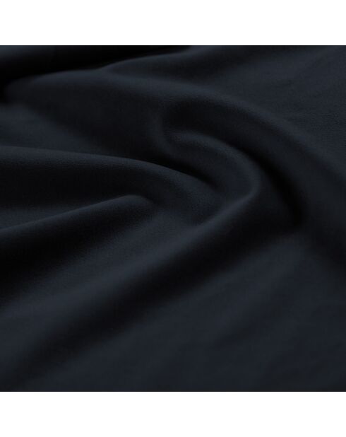 Canapé d'angle droit en Velours Daphne 4 Places Bleu Foncé - 270x170x86 cm