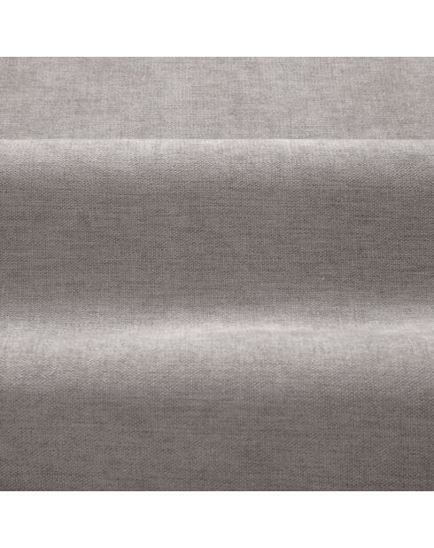 Canapé d'angle droit Daphne 4 Places Gris chaud - 270x170x86 cm