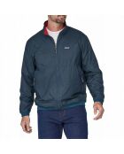 Veste Microdini Réversible Recyclée bleu/rouge