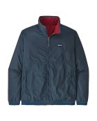 Veste Microdini Réversible Recyclée bleu/rouge