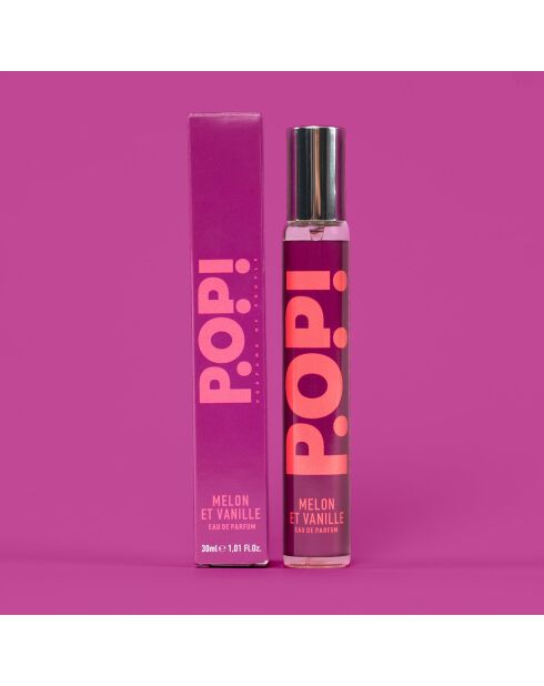 Eau de Parfum met meloen en vanille 30ML, met etui