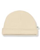 Bonnet Nuc en Coton Bio beige