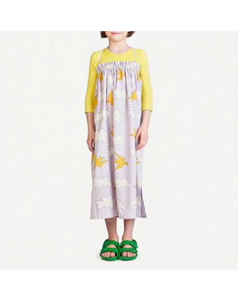 Robe Bretelles Nuages Jellyfish lilas